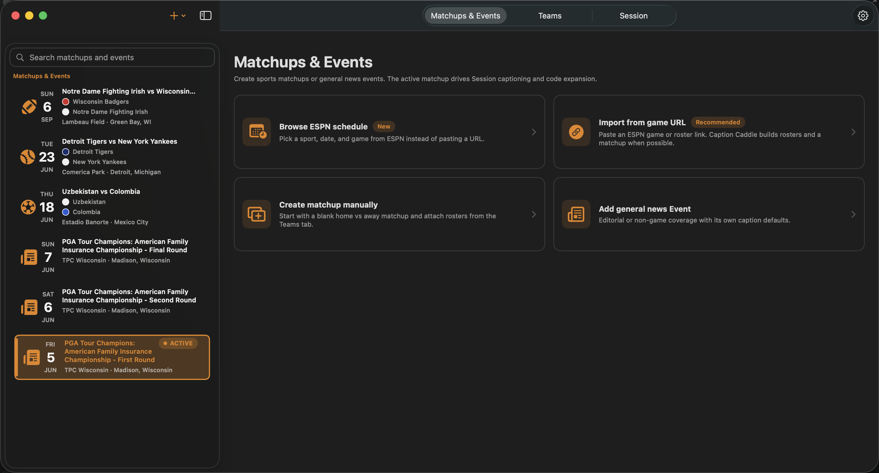 Wire XMP template merge for sports photography captions